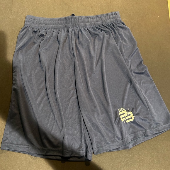 NO.23 FUTBOL Dark Blue Soccer Shorts - Comfort and Style on the Field - Picture 4 of 4